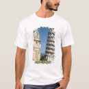 Search for leaning tower tshirts Cathedral