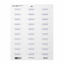 Search for midnight blue return address labels Classic