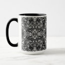 Search for white damask mugs Ornamental
