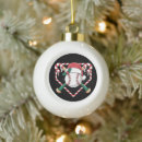 Search for baseball bat christmas tree decorations Santa