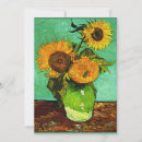 Search for sunflower paintings cards Vincent van gogh