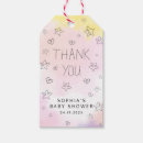 Search for baby shower gift tags Pink