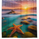 Search for beach starfish shower curtains Water