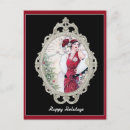 Search for art deco christmas postcards Elegant