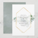 Search for silver bridal shower invitations Watercolor