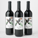 Search for bird wine labels Tropical