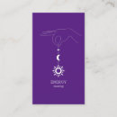 Search for sun and moon business cards Yoga