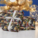 Search for kitten christmas wrapping paper Dog
