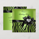 Search for lime and silver invitations Party