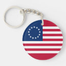 Search for betsy key rings Stars and stripes