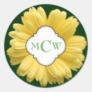 Search for green daisy stickers Yellow
