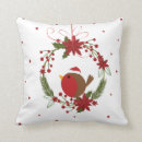 Search for robin christmas cushions Wreath