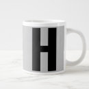Search for black monogrammed mugs Bold
