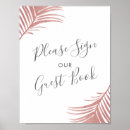 Search for guest book sign posters Rose gold