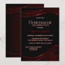 Search for retirement celebrations invitations Black