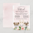 Search for long distance baby shower invitations Virtual