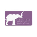 Search for purple lover return address labels Animal