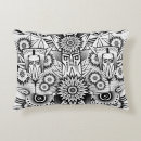 Search for artistic cushions Black and white