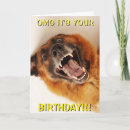 Search for omg birthday cards Dog