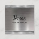 Search for metallic foil business cards Simple minimal