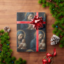 Search for virgin mary wrapping paper Nativity