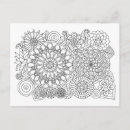 Search for adult colouring postcards Drawing