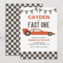Search for fast cars invitations Boy
