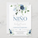 Search for spanish baby boy shower invitations For her