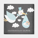 Search for stork magnets Baby shower