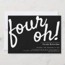 Search for four oh invitations Forty