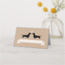 Search for dog place cards Dachshund