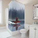 Search for canoe shower curtains Lake