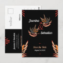 Search for rockabilly wedding save the dates Black