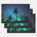 Search for northern lights wrapping paper Stars