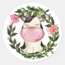 Search for moo cow stickers Baby shower