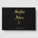 Search for gothic wedding guest books Elegant