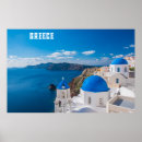 Search for santorini blue posters Travel