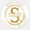 Search for elegant gold swirl stickers Stylish