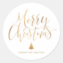 Search for gold merry christmas stickers Minimalist