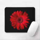 Search for red gerbera mousepads Nature