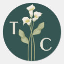 Search for art nouveau wedding stickers Green