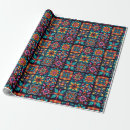 Search for mosaic tile wrapping paper Orange