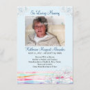 Search for memorial notices invitations Death