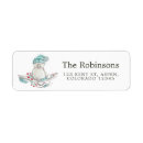 Search for winter bird return address labels Birds