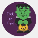 Search for frankenstein monster stickers Witch