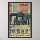 Search for pioneer square posters Vintage