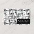 Search for star shaped business cards Black