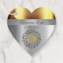 Search for heart gift tags Gold