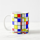 Search for mondrian mugs Red