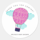 Search for pink balloons stickers Girl baby shower